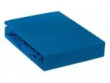 Prześcieradło Jersey z gumką szafirowe 120x200    010